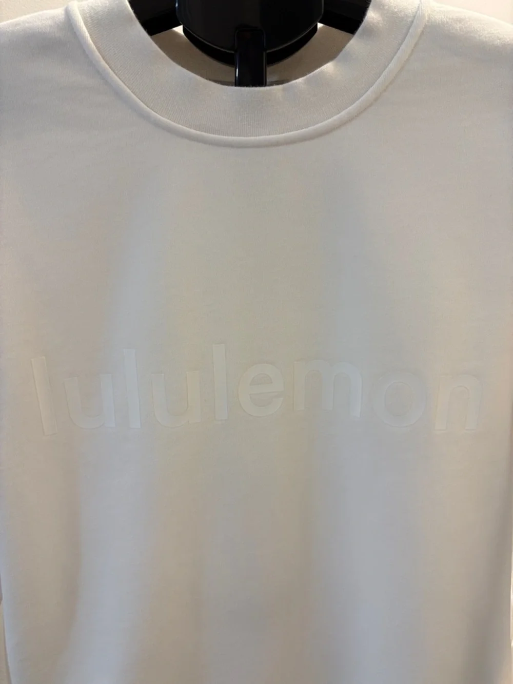 Lululemon Perfectly Oversized Graphic Crewneck ~ Best for Size 8 ~ White